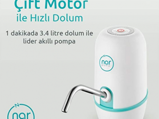 Şarj Edilebilir çift motorlu iki kat hızlı Damacana Su Pompası