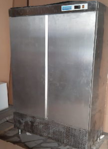 Defolu mini buzdolabı fabrikadan defolu buzdolabı satan 18 Endüstriyel dik dolap 2 kapılı sağlam krom buzdolabı