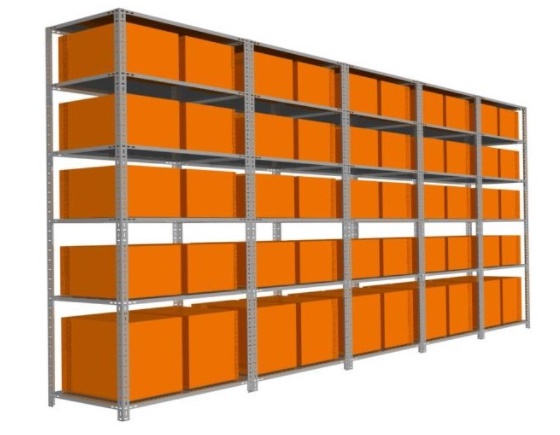 İkinci El Civatalı Raf Sağlam ve Spot Çelik Raflar