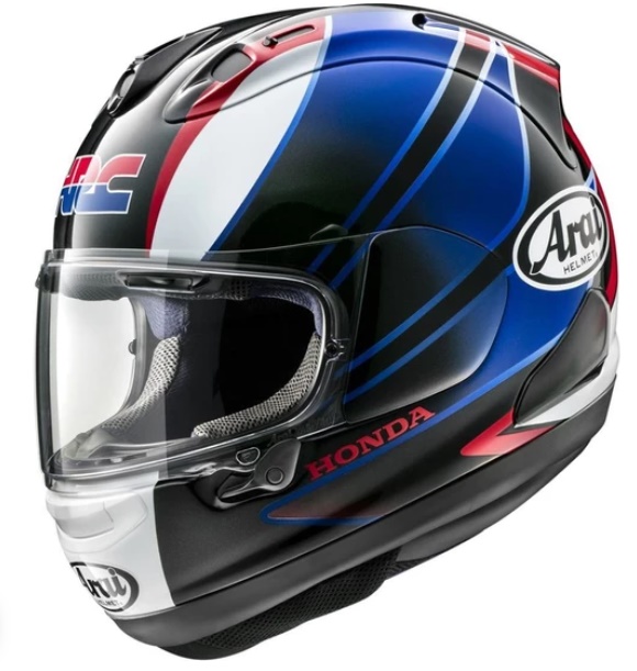 Sıfır Ayarında Arai RX-7V Cbr Blue Motor Kaskı