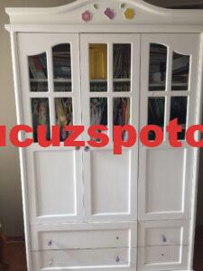 İkinci El 3 Çekmeceli Klasör Dolabı 7 Sağlam çilek ikinci el çocuk odası mobilyası 200 TL