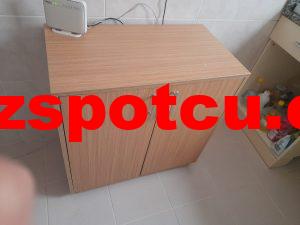 Çok amaçlı ahşap mutfak dolabı sadece 100 lira