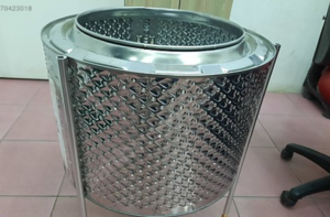 Çıkma çamaşır makinesi kazanı 120 tl sıfır gibi çelik kazan